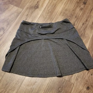 Fullbelle Charcoal Women's Activewear Skirt Sz L - Picture 1 of 4