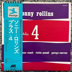 Sonny Rollins - Plus 4 JAPAN LP MONO 1973 RARE OBI PRESTIGE JAZZ MILES - Picture 1 of 2