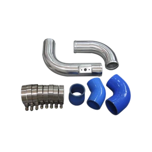 Kit de tuberías atornillado CX para intercooler de montaje lateral 99-05 VW Jetta 1.8T turbo stock - Imagen 1 de 7