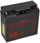CSB AGM Batterie au Plomb GP12170 12V 17Ah - M5 Pôle Plat B/N 18Ah 19Ah 20Ah