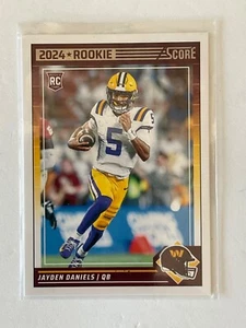 2024 Score - Rookies #302 Jayden Daniels (RC) - Picture 1 of 2