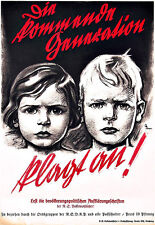 Art Ad German Propaganda Poster Children  War  Poster Print