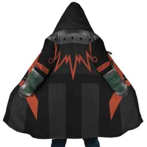 Katsuki Bakugo Hoodie Cloak – My Hero Academia Dream Cloak Coat - Picture 1 of 7