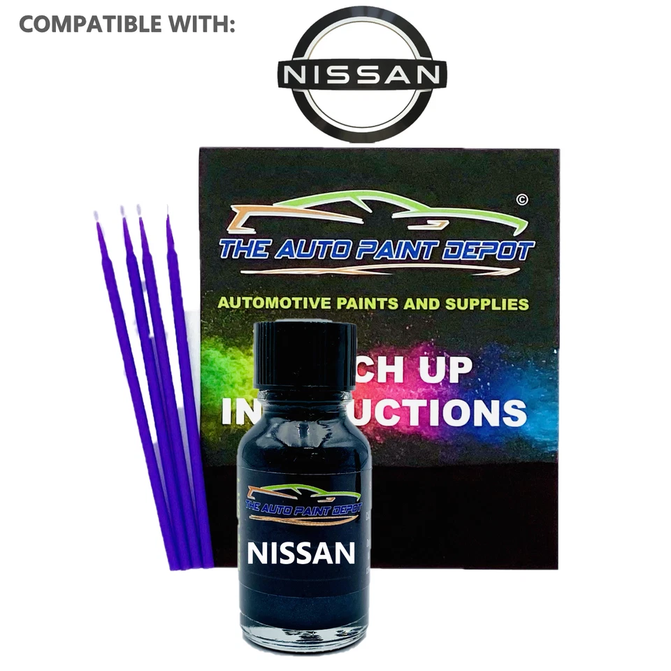 日产 Touch Up 油漆 | 瓶子、钢笔、气溶胶、品脱、夸脱 | 原始设备制造商颜色匹配 – — 第 1/4 张图片