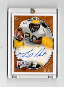 2008 Upper Deck Rookie AUTO Autograph ON CARD 1/50 Mike Hart Michigan Wolverines - Picture 1 of 1