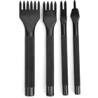 4Pcs Prong Chisel Kit Leather Craft Diy Tool Craft Chisel Accessories 4Mm Bst