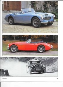 1953 - 1967 AUSTIN HEALEY 100 and 3000 12 pg Color Article - Picture 1 of 3