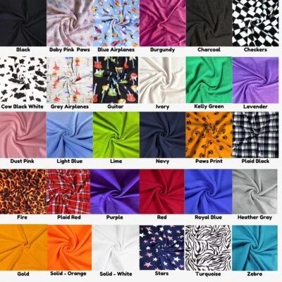 FabricLA Fleece Fabric By The Yard | Soft Anti Pill Polar Fleece for Blanket - Image 1 of 4