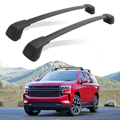 Barra transversal para GMC Yukon/Yukon XL/Cadillac Escalade ESV 2021-2024 portaequipajes de techo Foto 1 de 4