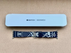 Apple Watch Hermes Swift Lederarmband 44/45/46mm sehr selten - Bild 1 von 7