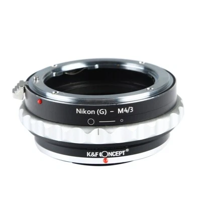 K&F Concept Adapter Ring for Nikon G Mount Lens to M4/3 MFT GH5 G2 GH2 GF2 G3 - Image 1 of 4