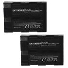 2 Batteries Pour Pentax K20d K10d 1600Mah