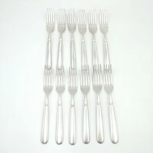 Lote de 12 tenedores de cena Rogers Bros 1847 8" - patrón Meriden Windsor - Imagen 1 de 6