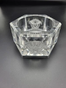 Rosenthal # Versace Medusa # Aschenbecher Kristallglas # winzige Absplitterung - Bild 1 von 5