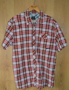 BILLABONG 'High Livin' Short Sleeve Shirt Check - Extra Large XL - Picture 1 of 9