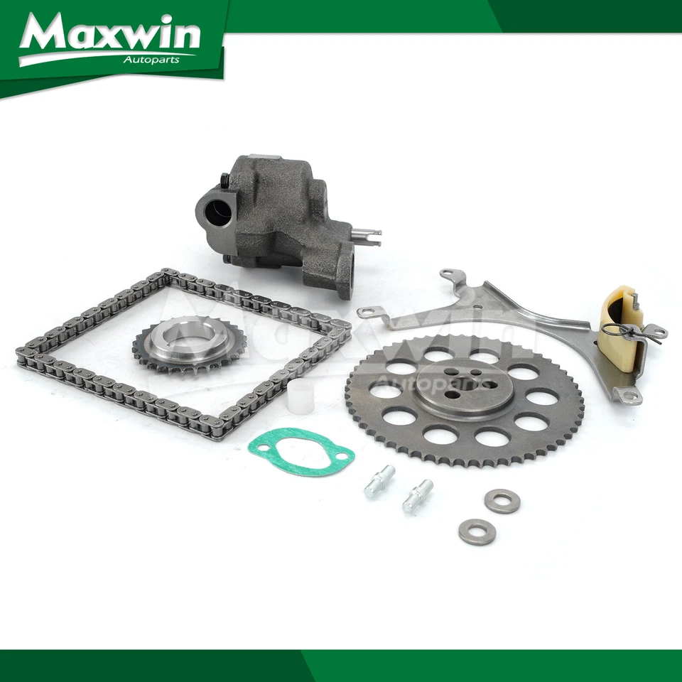 Kit de cadena de distribución bomba de aceite apta para Chevrolet Astro Express GMC Safari Sonoma 4,3 L Foto 1 de 4