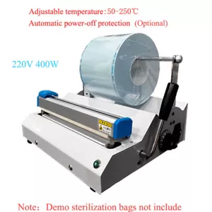 Sigillatrice Sacchetto Sterilizzazione Dentale 220V + Staffa Temperatura Regolabile - Foto 1 di 7