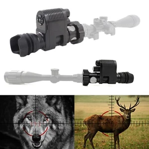 720P HD Digital Night Vision Scope with LCD Screen & IR Illuminator for Hunting - Picture 1 of 11