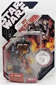Star Wars 30th Anniversary Modellino Super Battle Droid con moneta - SW8 - Foto 1 di 6