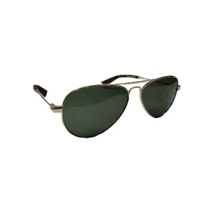 Under Armour Getaway Aviators Sunglasses Gold Frames Black Lenses Mens 8600118 - Picture 1 of 8