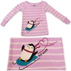 Carter's Cotton Striped Penguin Pajama Sleep Top 18months
