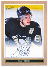 2006-07 UPPER DECK BEEHIVE JUMBO 5X7 AUTOGRAPH SIDNEY CROSBY AUTO #PG-SC SP