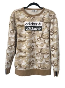 Adidas Youth Originals R.Y.V. Camouflage Crew Sweatshirt Multicolor-Cardboard XL - Picture 1 of 6