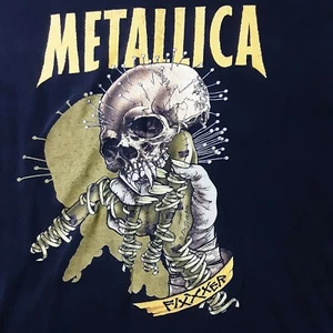 Vintage Giant Metallica T-Shirt 1997 Tour Concert Pushead Fixxxer Large Licensed - Picture 1 of 8