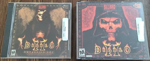 Diablo II ver 1.0 & Expansion: Lord of Destruction ver 1.07 w/ Box - Picture 1 of 8