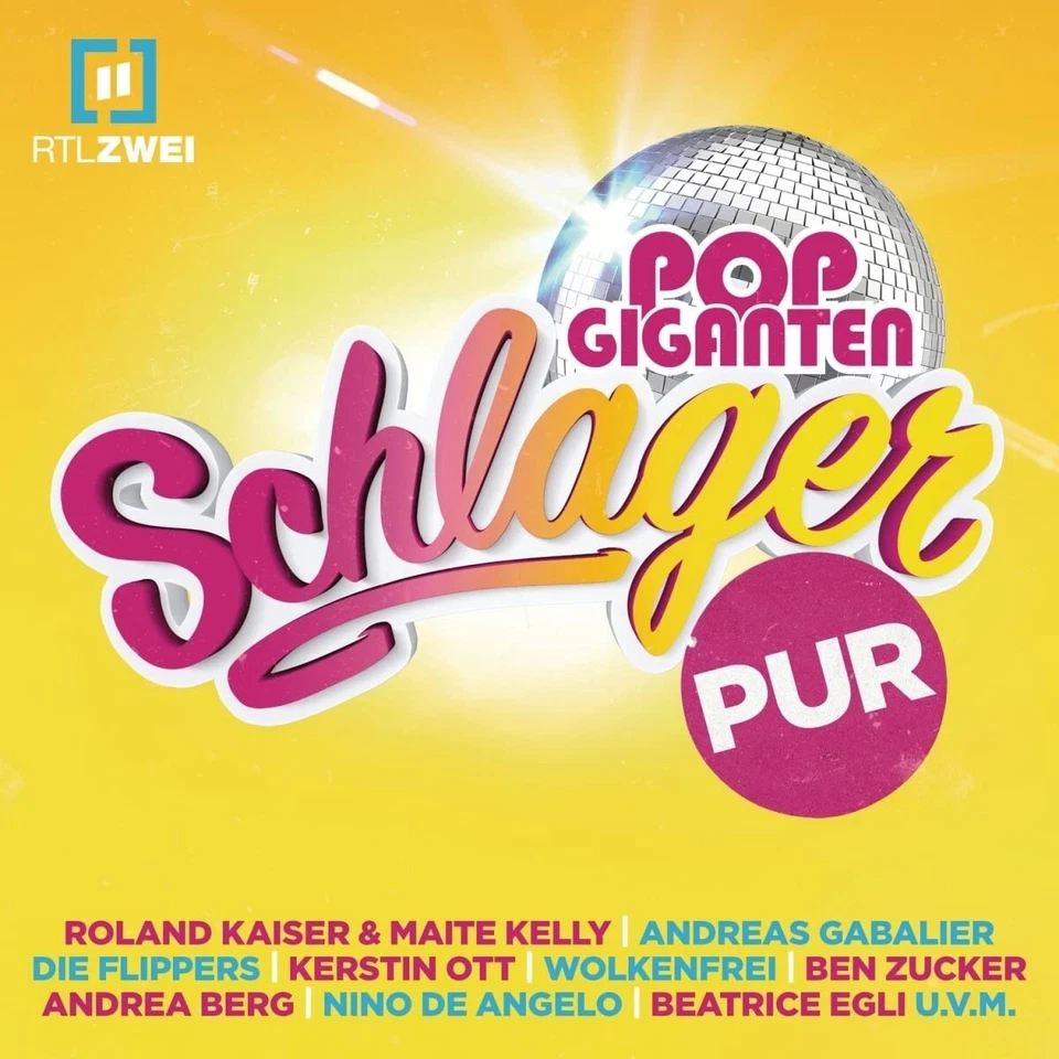 Pop Giganten-Schlager Pur-3 CD´s 65Titel 3CD NEU OVP - Bild 1 von 1