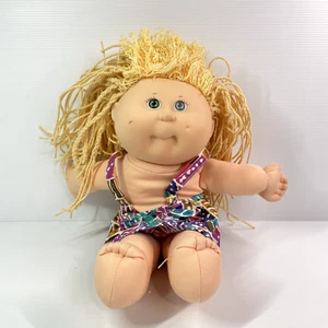 Cabbage Patch Doll Vintage Toy 1991 Hasbro Plush Pretty Crimp and Curl CPK Kids - Picture 1 of 9