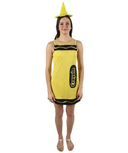Adult Women's Multiple Colors Crayon Costume Bundle - Picture 1 of 45