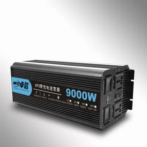 Convertitore di potenza 9000 W/800 W/5000 W 12/24 V a 220 V modifica inverter di potenza onde sinusoidali - Foto 1 di 14