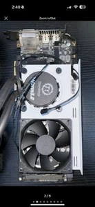 Asus Strix GTX 1080TI 11GB + Water Cooling Fan Thermaltake + Kraken G12 - Picture 1 of 9