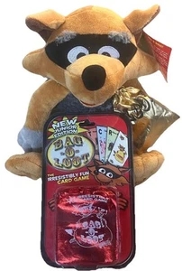 Bag-O-Loot Junior Edition Card Game Set w/ Snitch Raccoon Plush Toy Sealed - Picture 1 of 11