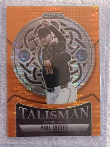 2025 Panini Prizm Paul Skenes Talisman Orange Prizm 274/399 - Bild 1 von 3