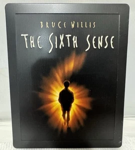 The Sixth Sense Blu-Ray Steelbook Zavvi Embossed! Region Free Bruce Willis - Picture 1 of 5