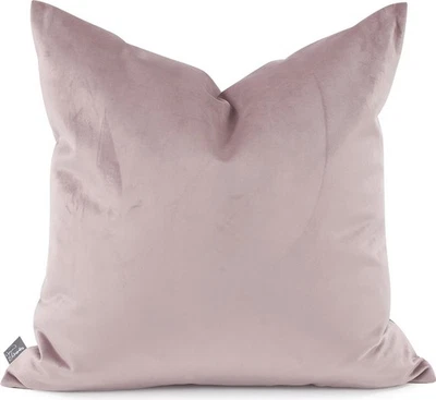 Rose Pink Bella Pillow 20x20-Luxurious Velvet - Image 1 of 4