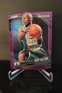 #'ed/99 🔥 RAY ALLEN SP 2024-25 Panini Prizm Purple Variation No. 273 HOF - Picture 1 of 2