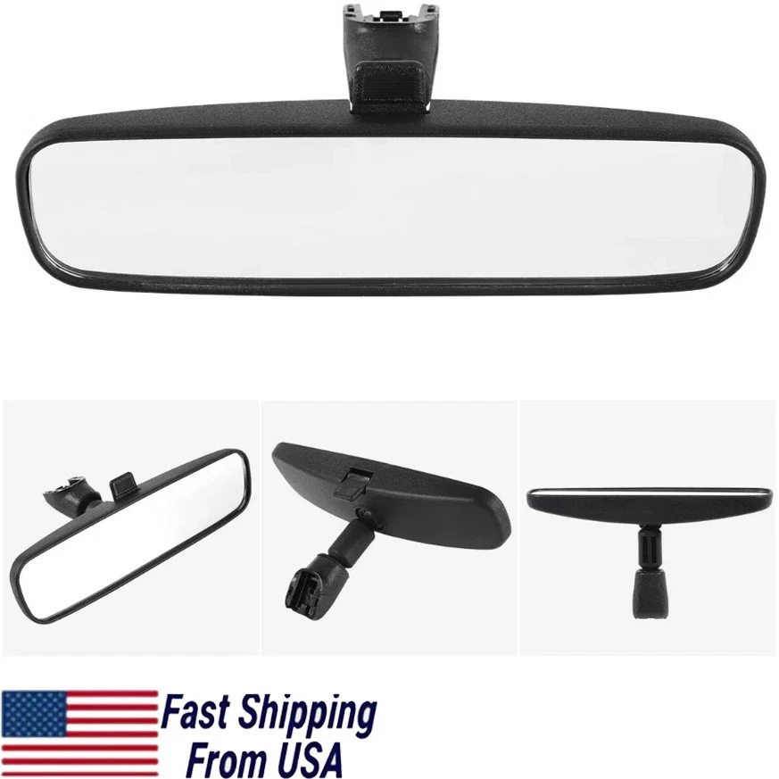 Espejo retrovisor interior compatible con Nissan Sentra Tiida Altima Pathfinder 96321-2DR0A Foto 1 de 4