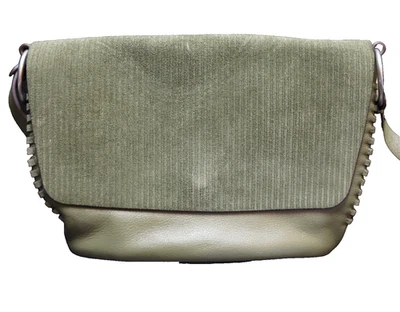 Cartera Bandolera Treasure & Bond Avery Cuero Verde Oliva Foto 1 de 4