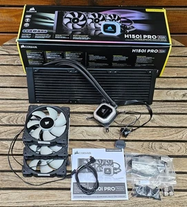 Chłodzenie wodne Corsair iCUE H150i RGB Pro AIO - Zdjęcie 1 z 11