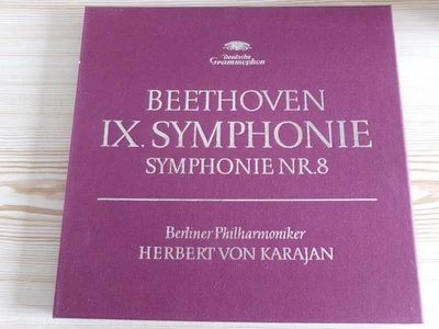 Beethoven IX symphonie, et n° 8, Karajan, Berlin - Photo 1/4