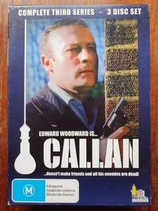 Callan Complete Season/Series 3 Dvd RARE OOP DISCS LOVELY UK FRIENDLY R4 AUS - Picture 1 of 3