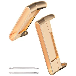 Wristband Bracelet for Versa3/Sense Metal Link Connector Adapter Strap 2x - Bild 1 von 12