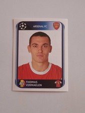 N. 485 Thomas Vermaelen Arsenal FC - Champions League 2010/11 Panini