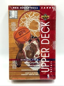 UPPER DECK NBA BASKETBALL CARDS RETAIL BOX SERIES 2 - FACTORY SEALED 93-94 - Picture 1 of 9