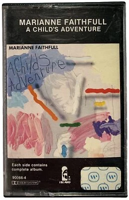 Marianne Faithfull A Child’s Adventure Audio Cassette Tape 1983 16 Tracks Foto 1 de 2