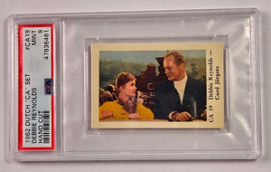 1962 Dutch "CA" Set Hand Cut #CA19 DEBBIE REYNOLDS PSA 9 MINT Highest Graded