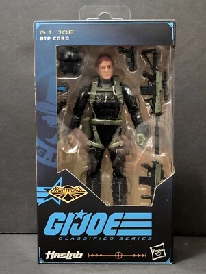 Haslab G.I. Joe 6" Serie Clasificada Rip Cord Nightforce #143 Nuevo Sellado Foto 1 de 4